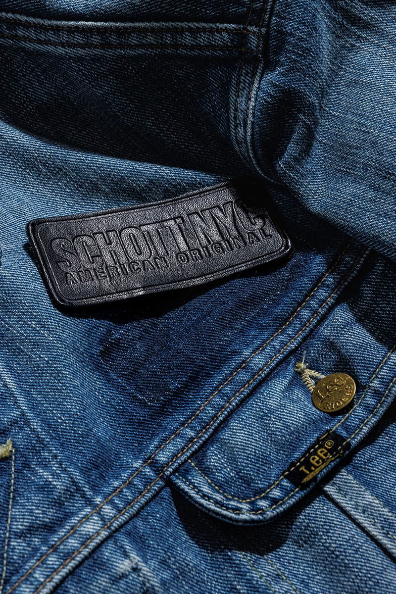 ショットとリーが初となるコラボレーションを発表 schott lee collab collection release info