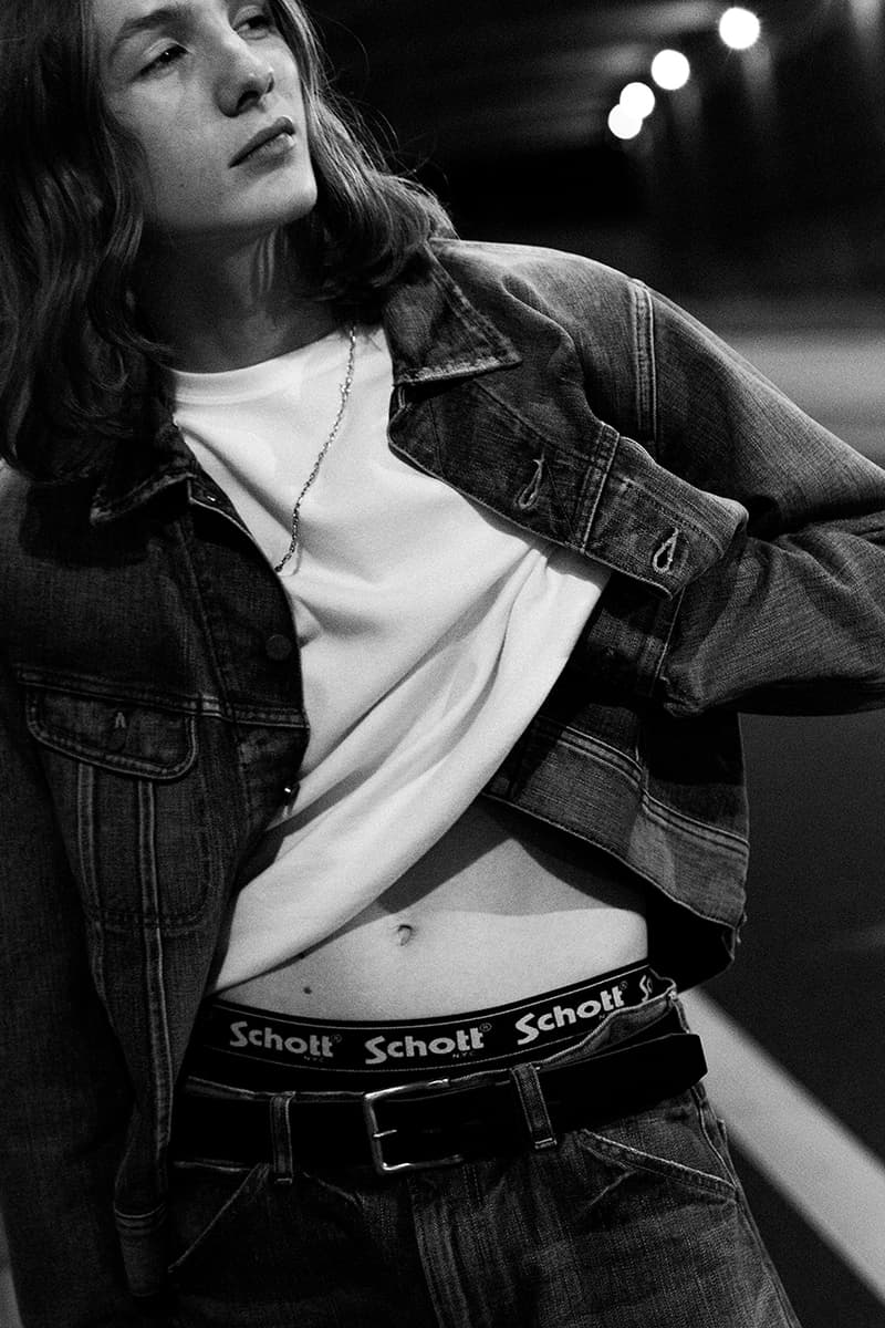 ショットとリーが初となるコラボレーションを発表 schott lee collab collection release info