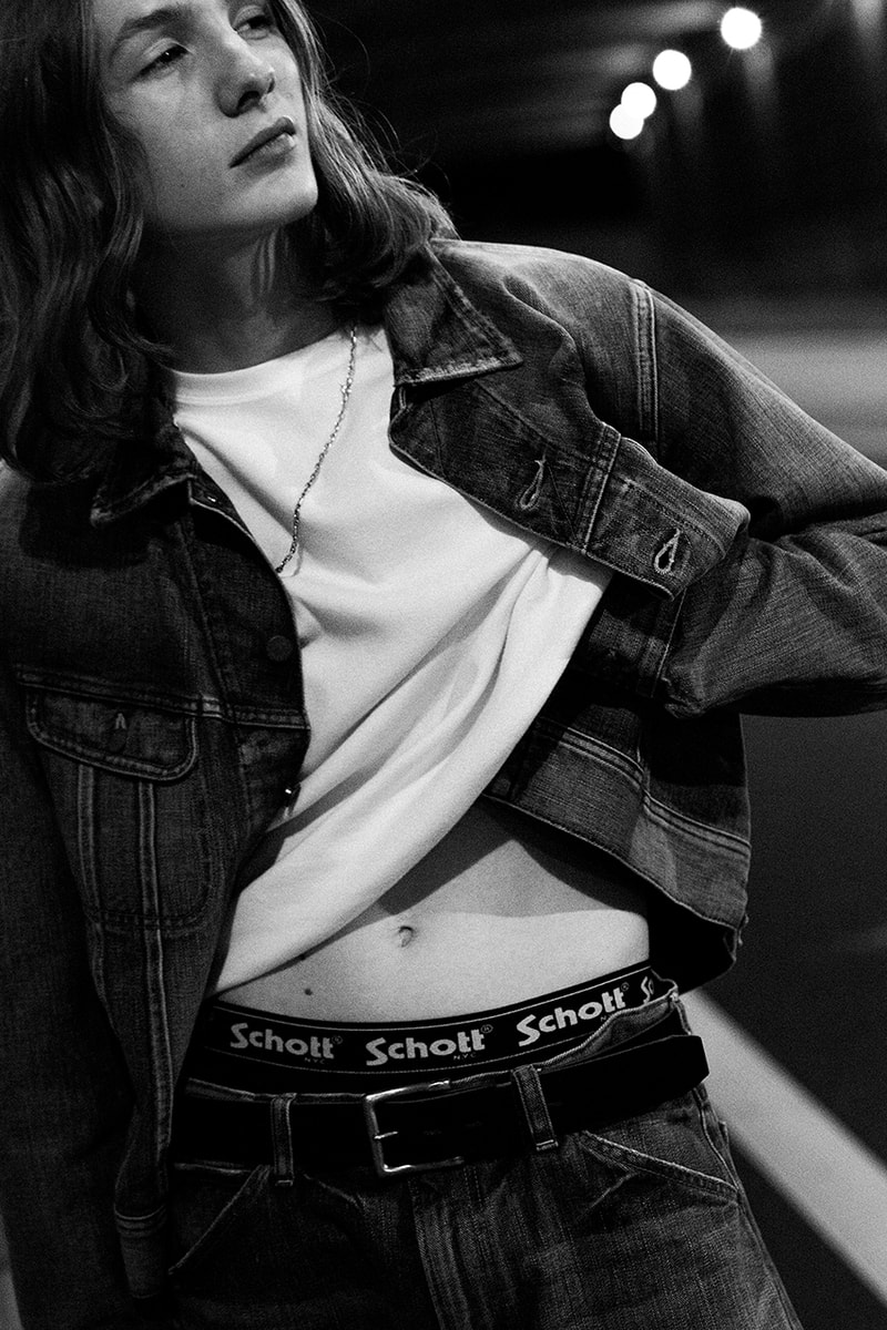 ショットとリーが初となるコラボレーションを発表 schott lee collab collection release info