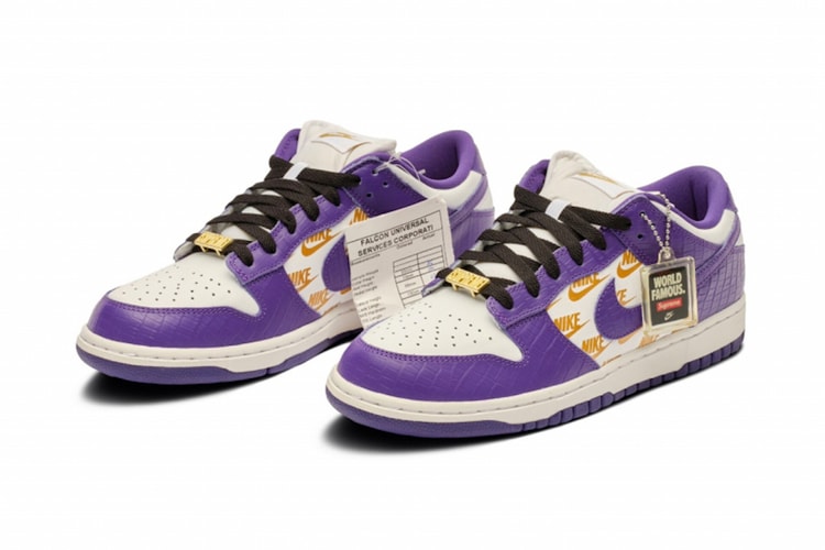 Supreme x Nike SB Dunk Low の幻のサンプルモデルが Sotheby's に登場