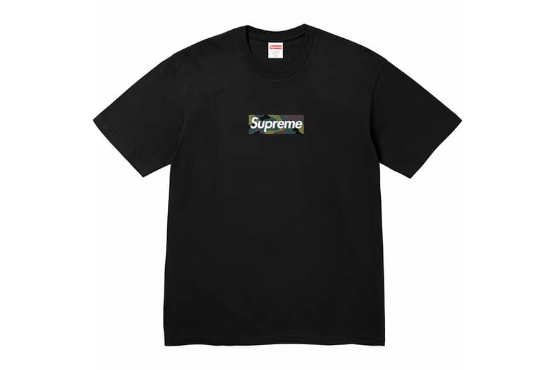 大得価お得美品　supreme シュプリーム　2023SSTシャツ　黒　ロゴ　ティーシャツ トップス