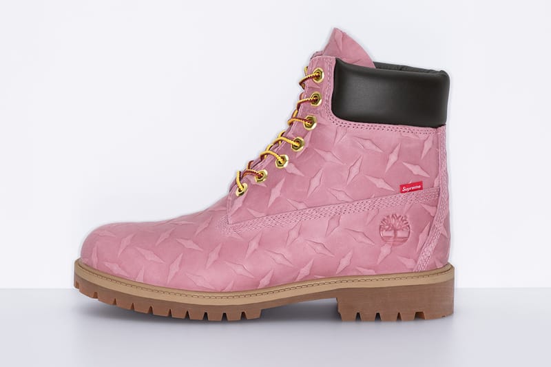 SUPREME(シュプリーム)×Timberland 12AW Waterproof Chukka Bootsティンバーランド ウォータープルーフ チャッカブーツ レッド Supreme シュプリーム 20AW × Timberland ティンバーランド Big Logo 6-inch Premium Boot  ビッグロゴ 6インチ プレミアム ブーツ ブラウン系 26.5cm中古