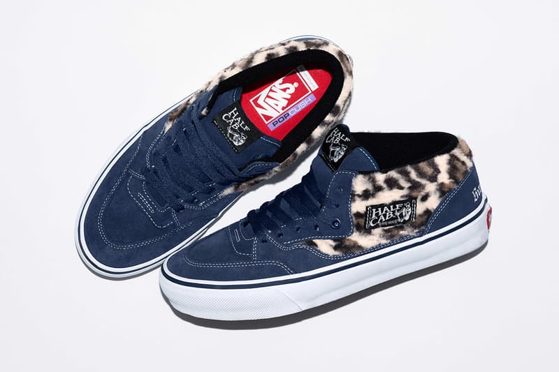 シュプリーム x ヴァンズから2023年冬シーズンのコラボフットウェアが到着 Supreme x Vans Half Cab Old Skool 2023 winter release info