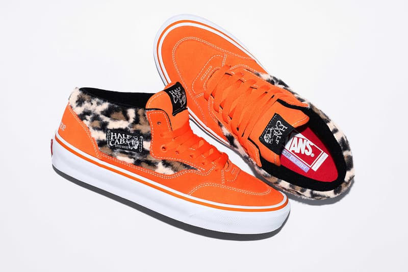 シュプリーム x ヴァンズから2023年冬シーズンのコラボフットウェアが到着 Supreme x Vans Half Cab Old Skool 2023 winter release info