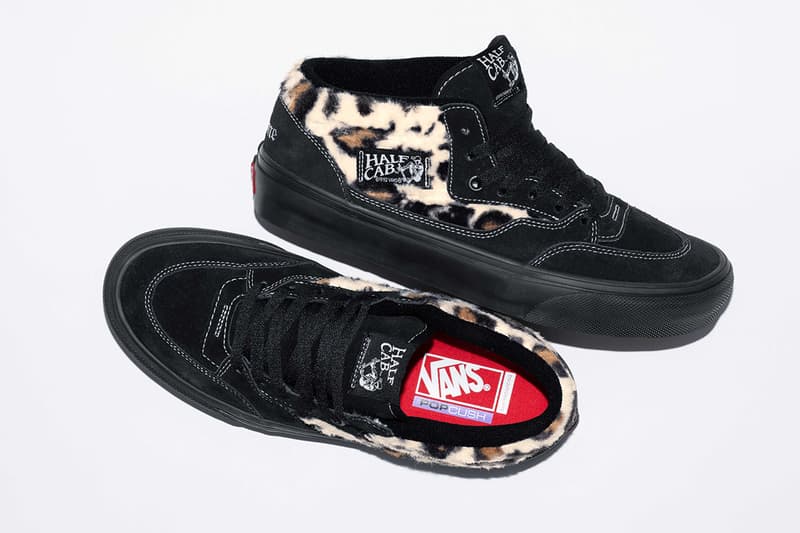 シュプリーム x ヴァンズから2023年冬シーズンのコラボフットウェアが到着 Supreme x Vans Half Cab Old Skool 2023 winter release info