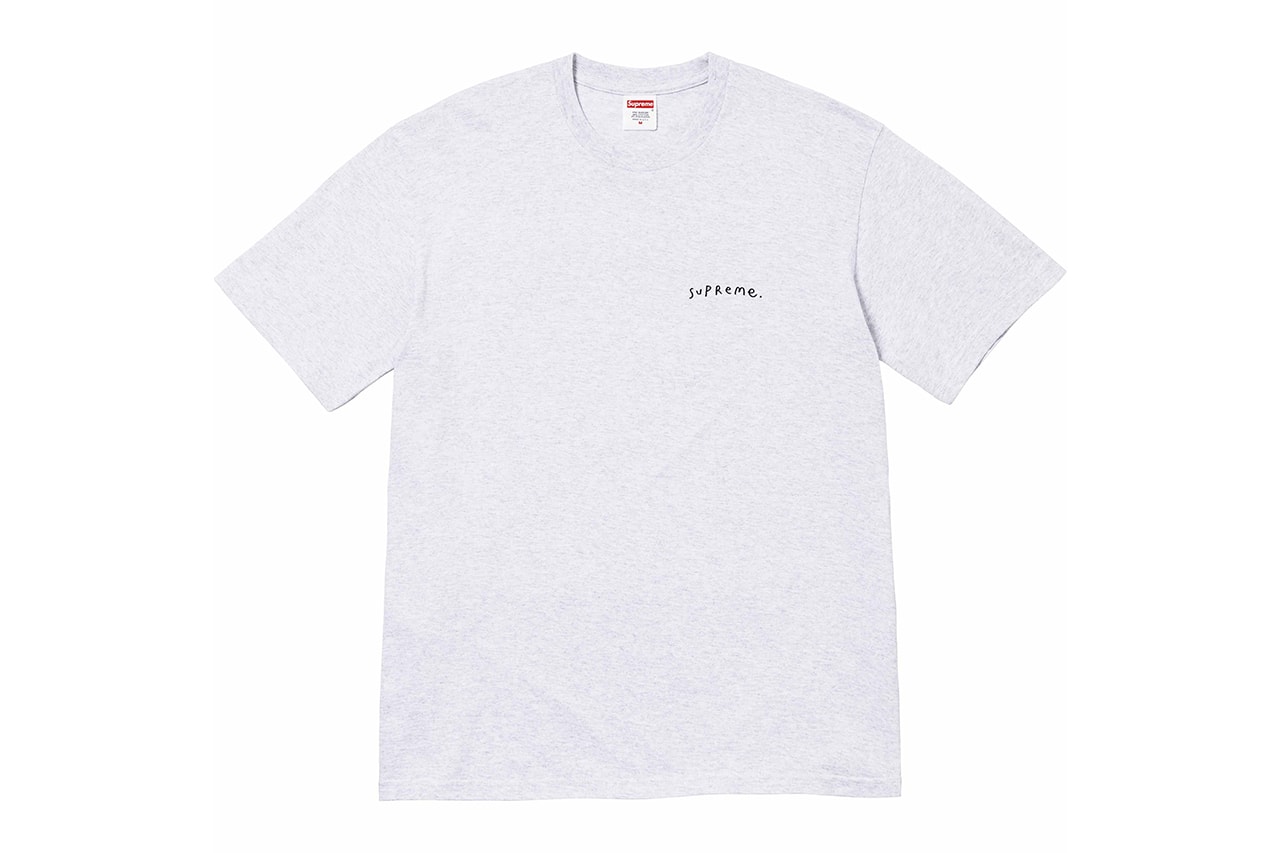 シュプリームが2023年冬シーズンのTシャツ・コレクションを発表 Supreme 2023 winter T-shirts collection release info