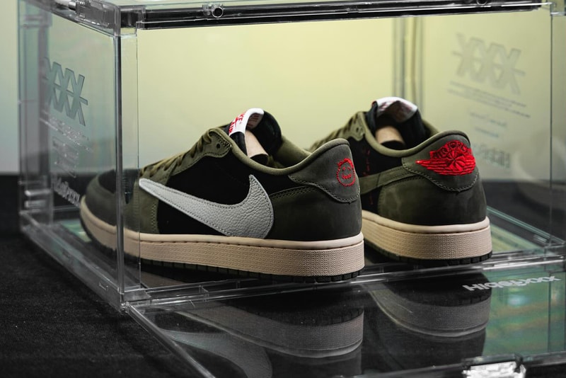 トラヴィス・スコット x エアジョーダン 1 ローの新色 “ブラック オリーブ” が2024年に登場か Travis Scott Air Jordan 1 Low OG Black Olive Release Info date store list buying guide photos price