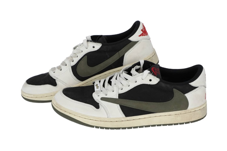 トラヴィス・スコットがステージで着用した Air Jordan 1 Low “Cactus Jack” がオークションに登場