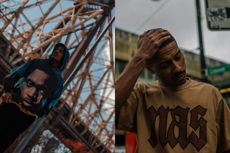 レジェンドラッパー Nas と WIND AND SEA の初となるコラボコレクションが登場