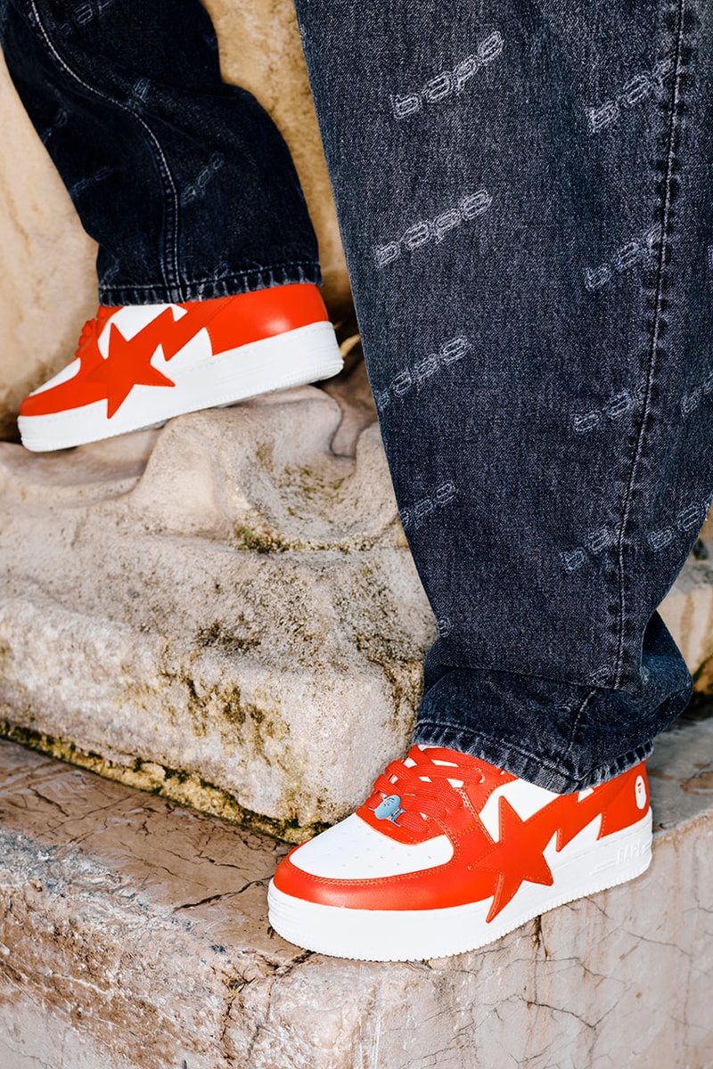 ア・ベイシング・エイプがモダンな新型モデル べイプスターOSをお披露目 BAPE Gets Big With BAPE STA OS Reveal Footwear