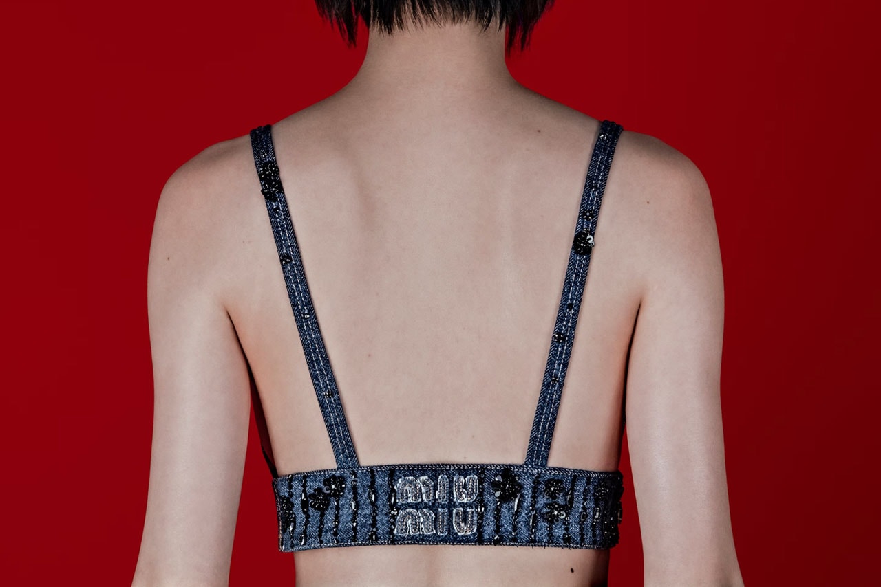 ミュウミュウから新たなアップサイクルデニムコレクションが登場 Miu Miu Introduces New Upcycled Denim Collection Fashion