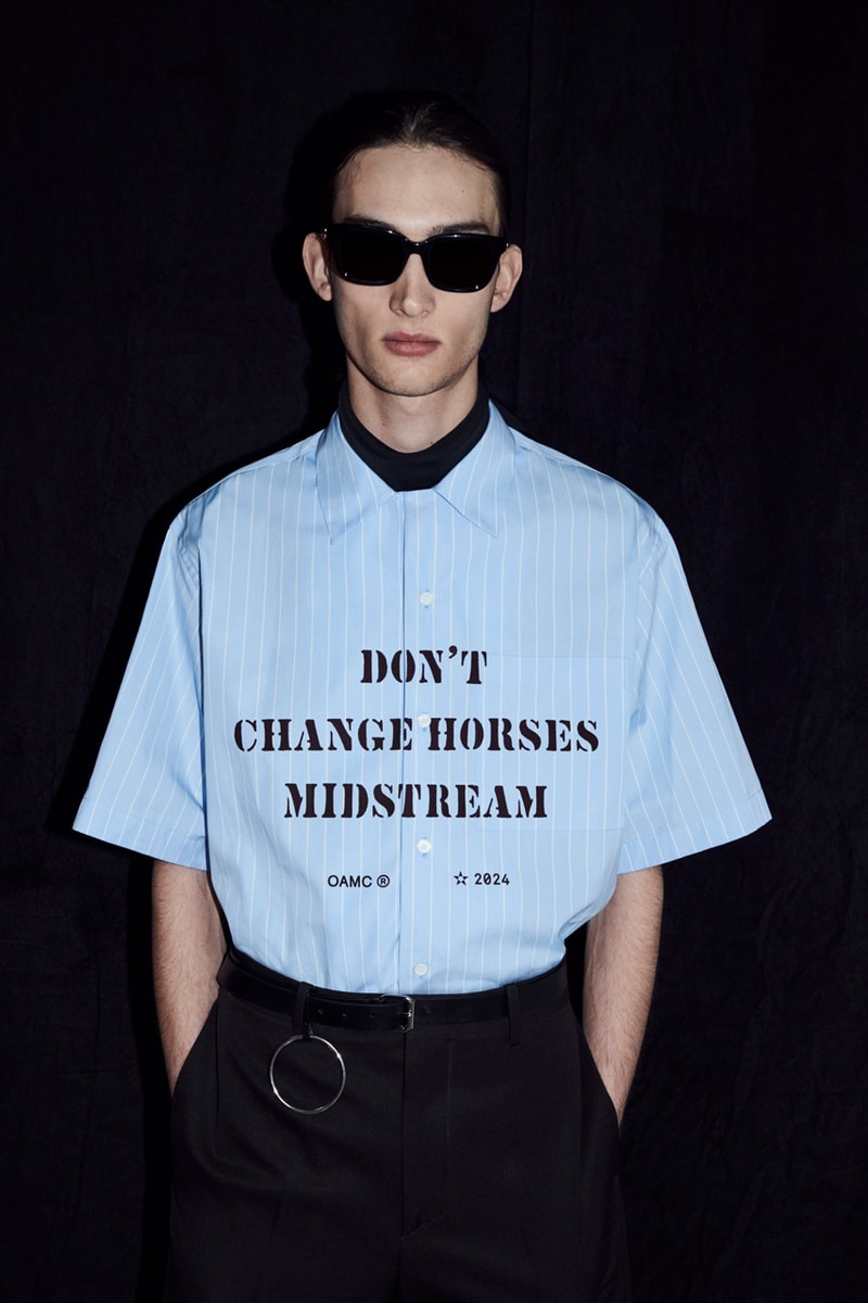 オーエーエムシー 2024年春夏コレクション OAMC SS24 Brings a Sensually Light Touch to Menswear Fashion