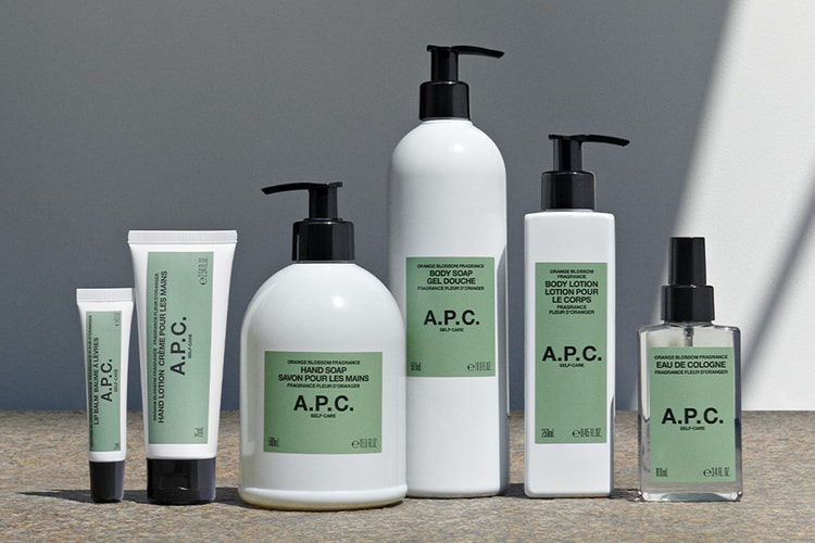 A.P.C. がブランド史上初となるボディケアライン “SELF-CARE” を発表