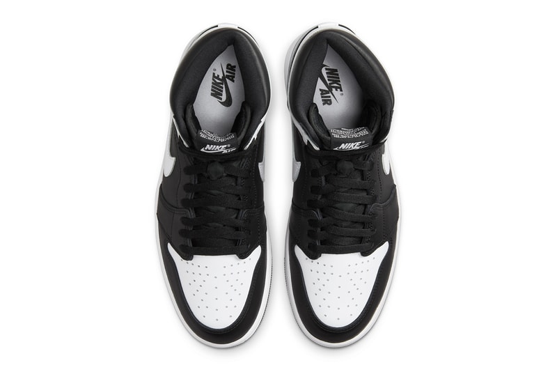 エアジョーダン1 レトロ ハイ OG “ブラック/ホワイト” の国内発売情報が解禁 Air Jordan 1 Retro High OG “Black/White” release info