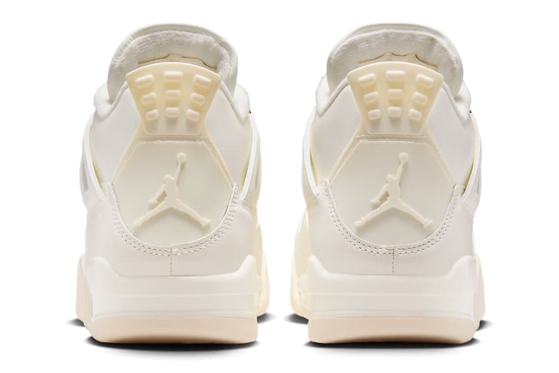 輝くゴールドのアクセントが目を引く新作 エアジョーダン 4 メタリックゴールド が国内発売決定 Air Jordan 4 Sail Metallic Gold AQ9129-170 Release Date info store list buying guide photos price