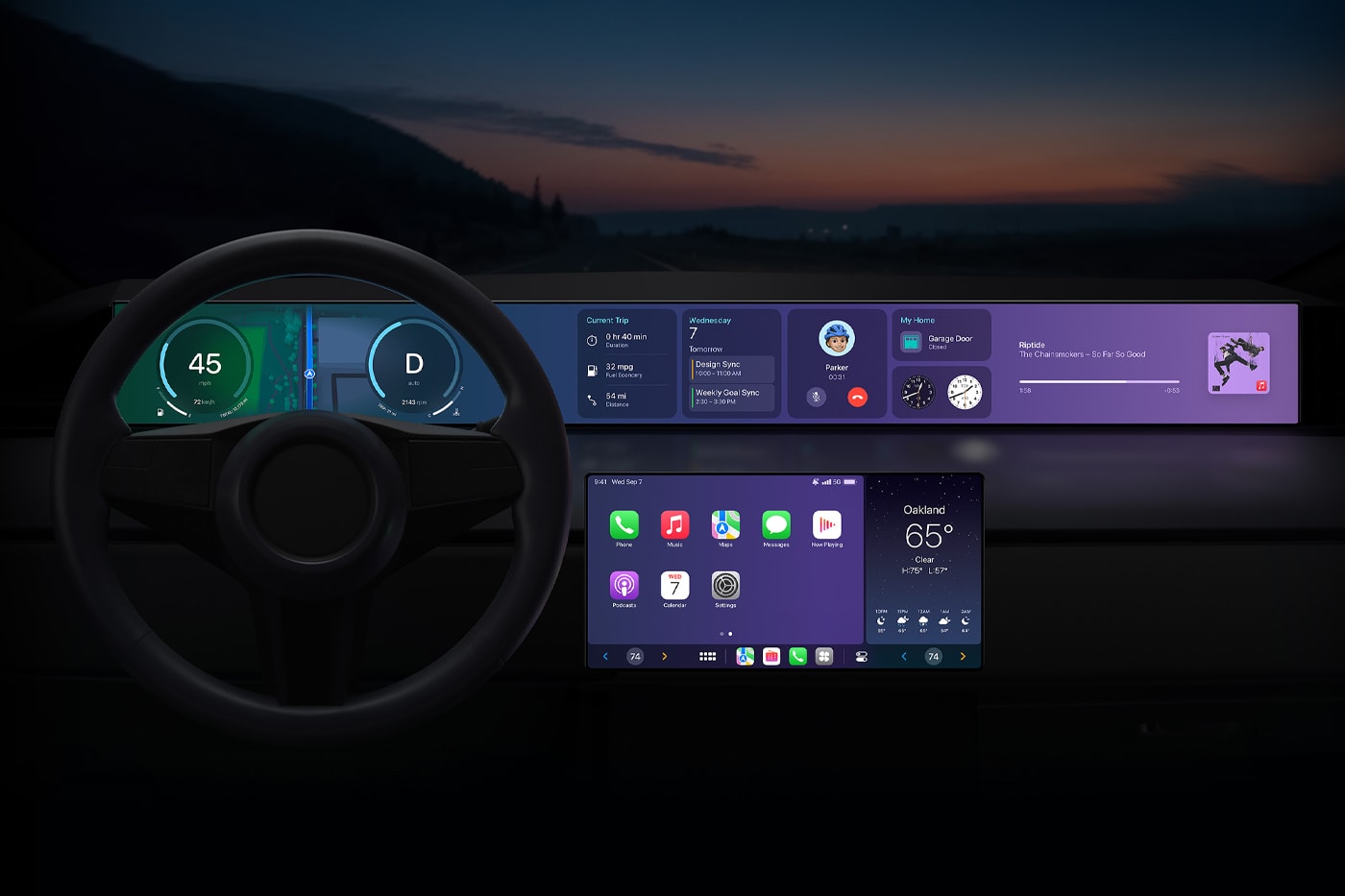 アップルが開発中のEV アップルカーの発売が約2年ほど遅れるとの噂 Apple Car Could Debut in 2028, but With Reduced Autonomy project titan decade old self driving robotic car technology