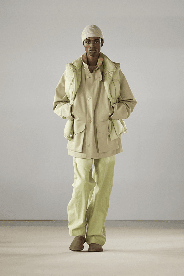 オーラリー2024年秋冬コレクション Auralee Fall Winter 2024 Paris Fashion Week menswear runway show
