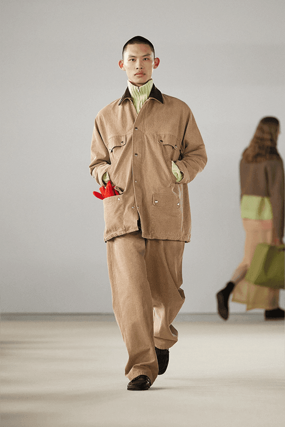 オーラリー2024年秋冬コレクション Auralee Fall Winter 2024 Paris Fashion Week menswear runway show