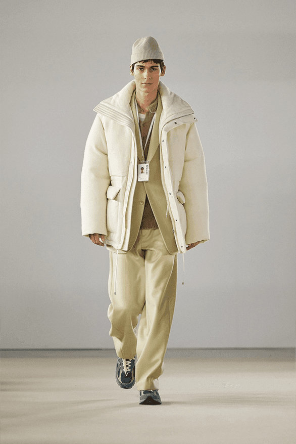 オーラリー2024年秋冬コレクション Auralee Fall Winter 2024 Paris Fashion Week menswear runway show