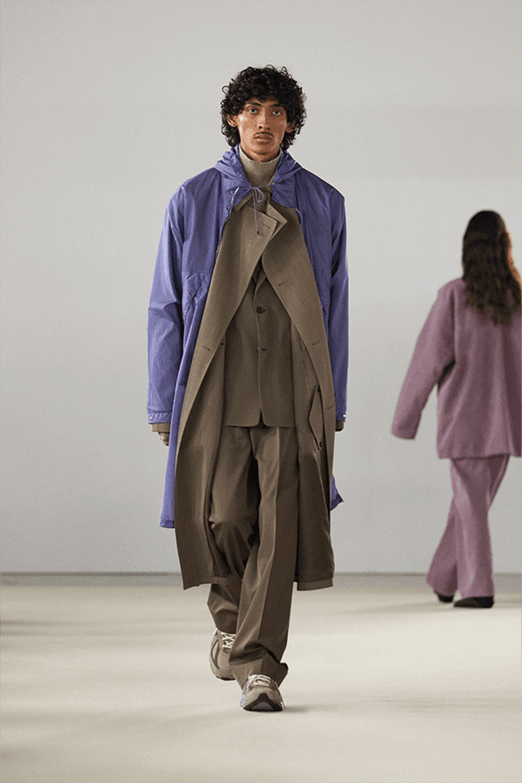 オーラリー2024年秋冬コレクション Auralee Fall Winter 2024 Paris Fashion Week menswear runway show