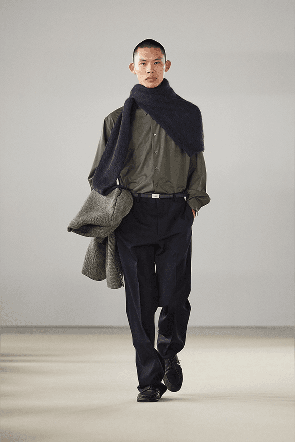 オーラリー2024年秋冬コレクション Auralee Fall Winter 2024 Paris Fashion Week menswear runway show