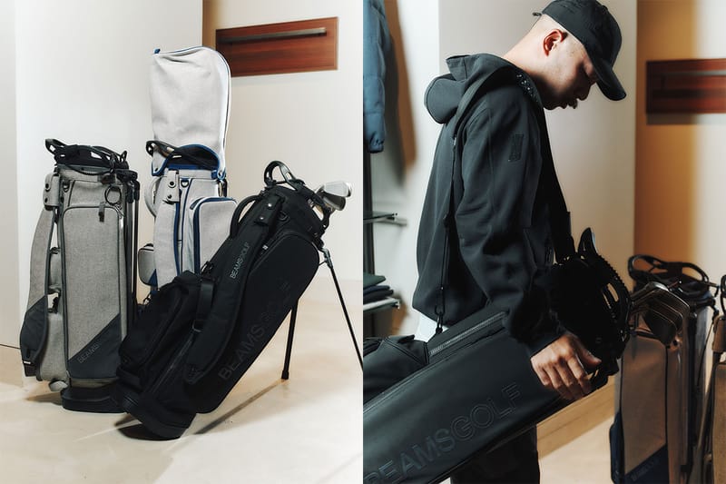 BEAMS GOLF からブランドの新たなシグネチャーアイテムとして注目される完全オリジナルのキャディバッグ2型がリリース