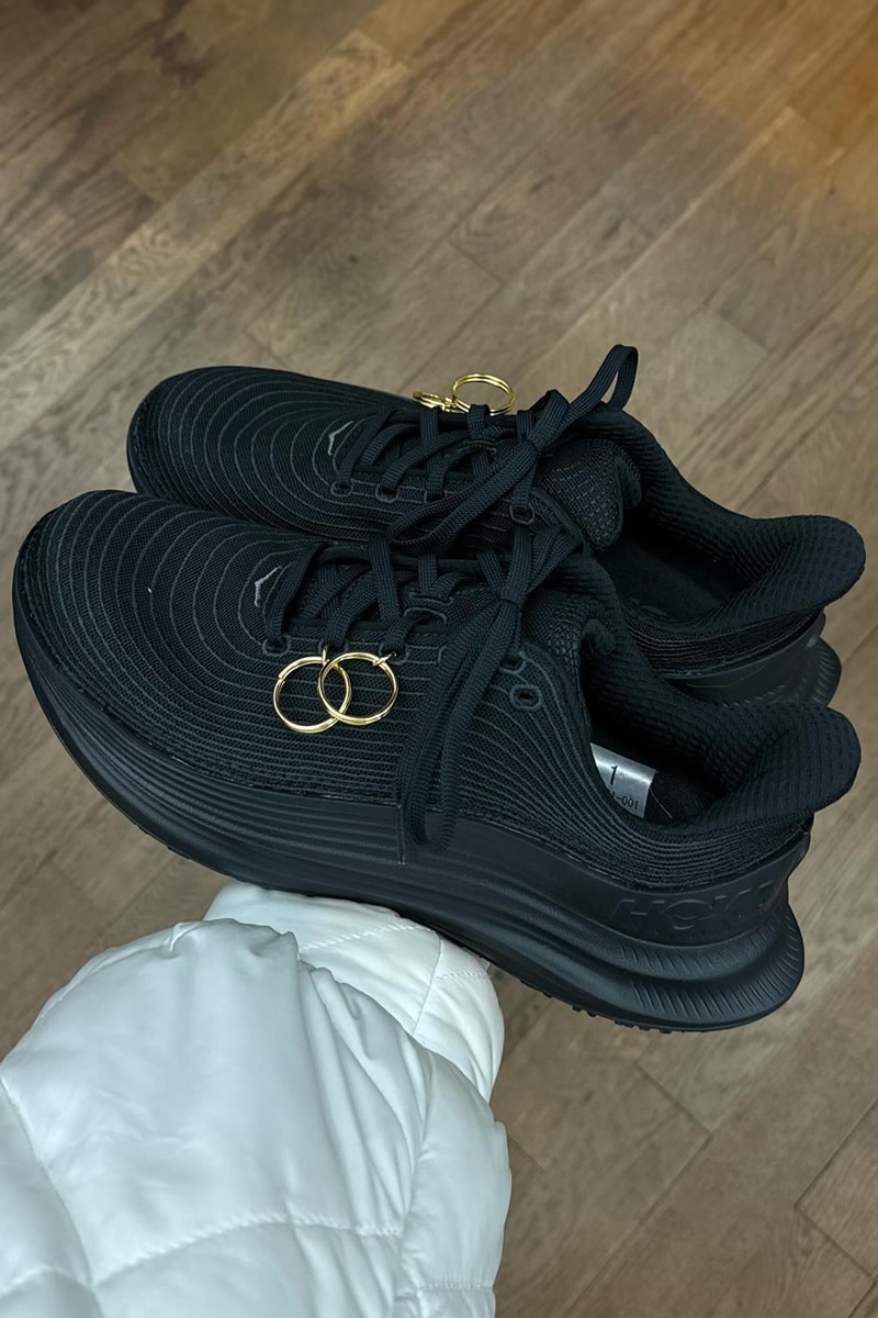 ブラックコムデギャルソンxホカの初コラボモデルとしてTC 1.0が登場 BLACK COMME des GARÇONS HOKA TC 1.0 Black Release Info date store list buying guide photos price 