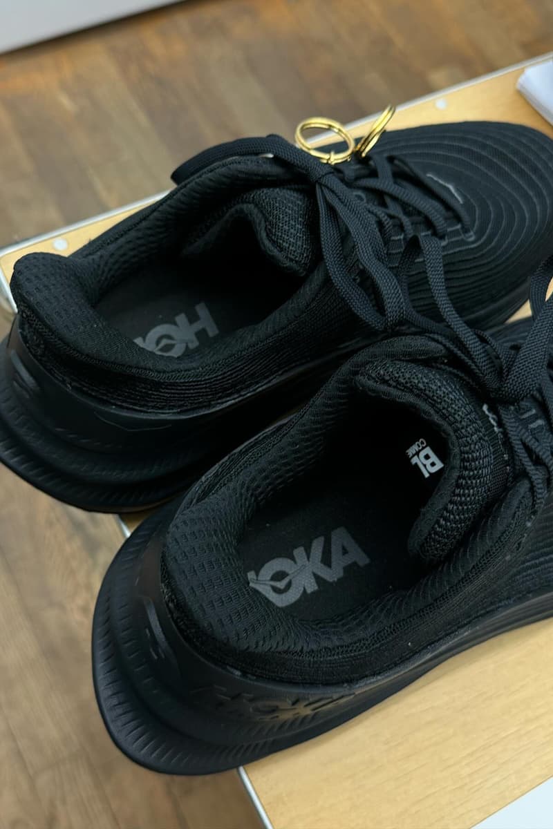 ブラックコムデギャルソンxホカの初コラボモデルとしてTC 1.0が登場 BLACK COMME des GARÇONS HOKA TC 1.0 Black Release Info date store list buying guide photos price 