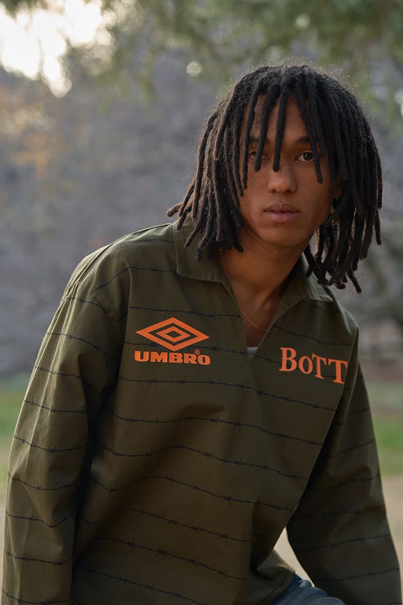 ボットxアンブロxビームスTのトリプルコラボレーションより第2弾となるコレクションが登場 bott umbro beams t triple collabo collection release info