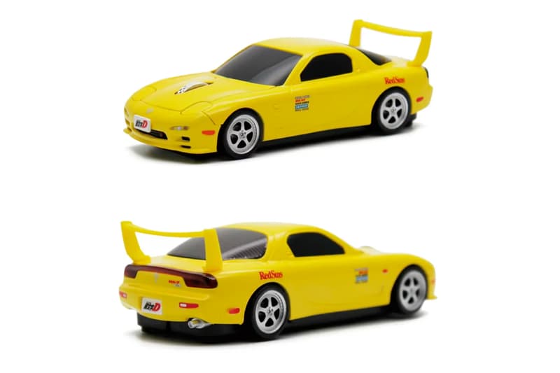 頭文字D 高橋啓介バージョンのマツダ RX-7 FDを模したワイヤレスマウスが登場 Camshop Initial D Mazda RX-7 FD Wireless Mouse Release Info Date Buy Price Kodansha Keisuke Takahashi Shigeno Shuichi