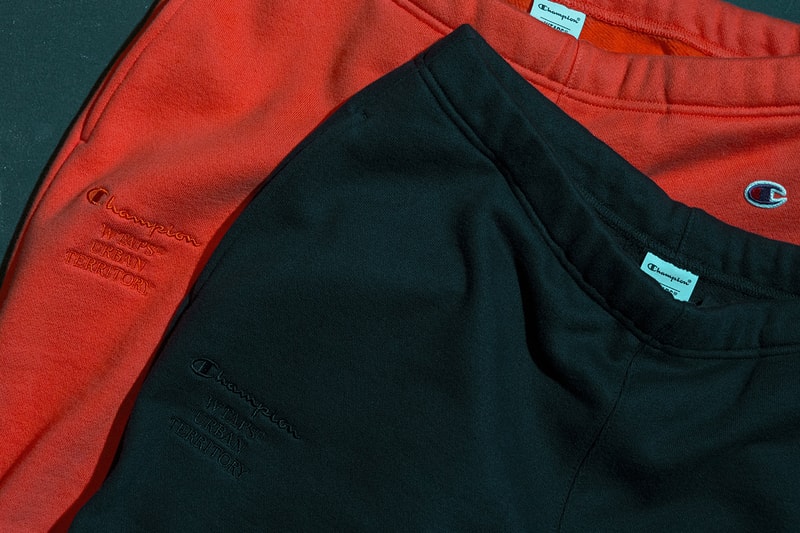 チャンピオンxダブルタップスによる最新コラボコレクションが発売 champion wtaps collab collection release info