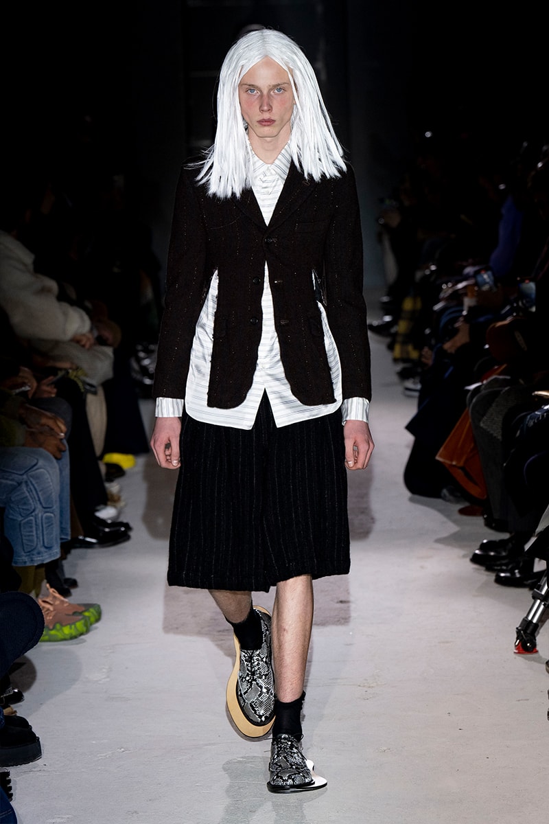 コム デ ギャルソン・オム プリュス 2024年秋冬コレクション COMME des GARÇONS HOMME PLUS Fall Winter 2024 Paris Fashion Week menswear runway show Rei Kawakubo