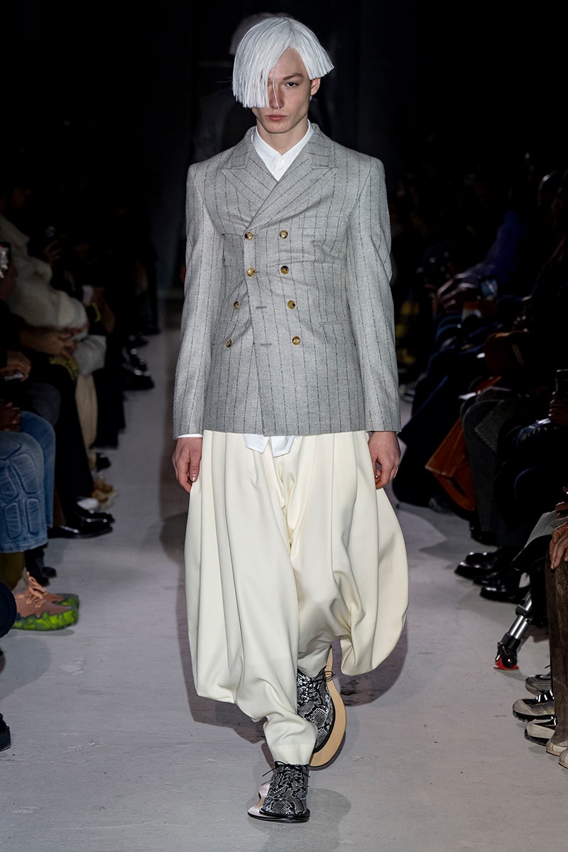 コム デ ギャルソン・オム プリュス 2024年秋冬コレクション COMME des GARÇONS HOMME PLUS Fall Winter 2024 Paris Fashion Week menswear runway show Rei Kawakubo