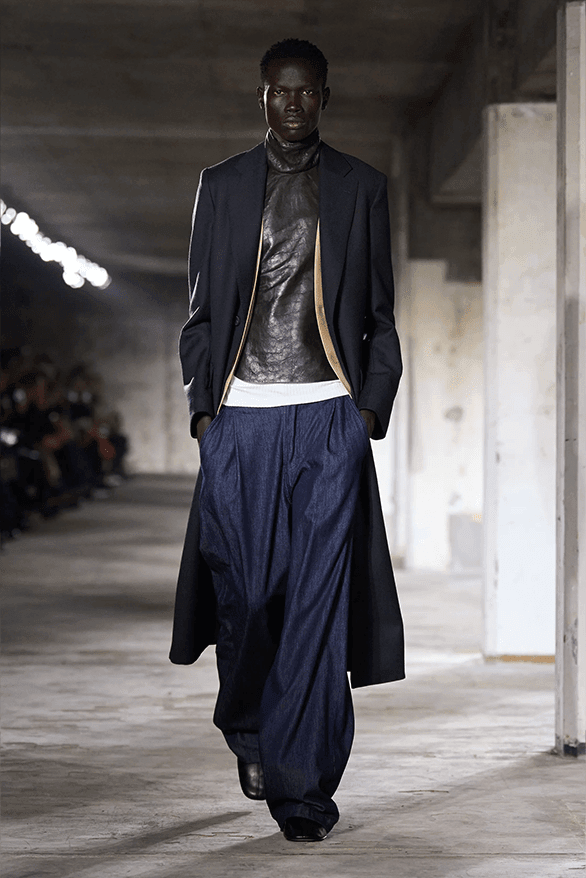 ドリス・ヴァン・ノッテン 2024年秋冬コレクション Dries Van Noten Fall Winter 2024 Paris Fashion Week menswear  runway show