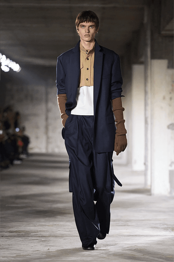 ドリス・ヴァン・ノッテン 2024年秋冬コレクション Dries Van Noten Fall Winter 2024 Paris Fashion Week menswear  runway show