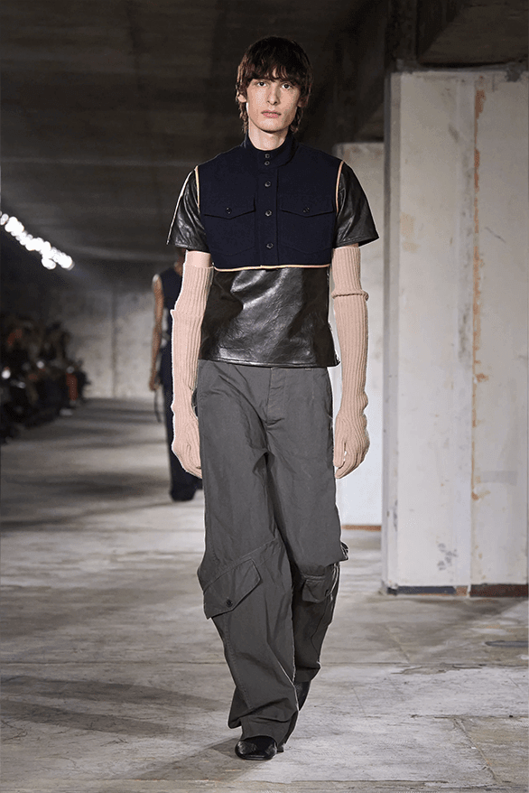 ドリス・ヴァン・ノッテン 2024年秋冬コレクション Dries Van Noten Fall Winter 2024 Paris Fashion Week menswear  runway show