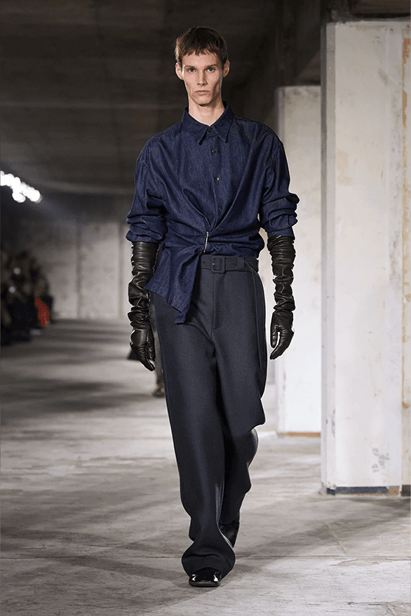 ドリス・ヴァン・ノッテン 2024年秋冬コレクション Dries Van Noten Fall Winter 2024 Paris Fashion Week menswear  runway show