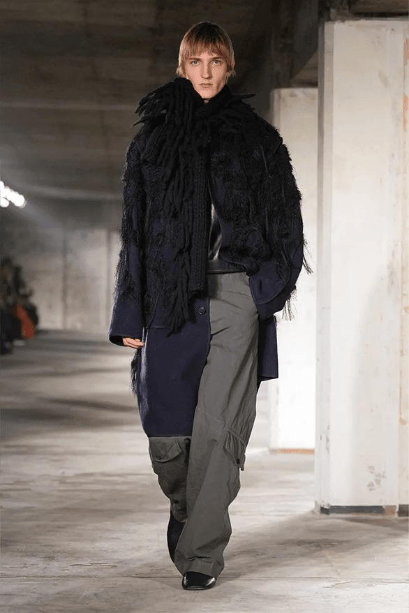 ドリス・ヴァン・ノッテン 2024年秋冬コレクション Dries Van Noten Fall Winter 2024 Paris Fashion Week menswear  runway show