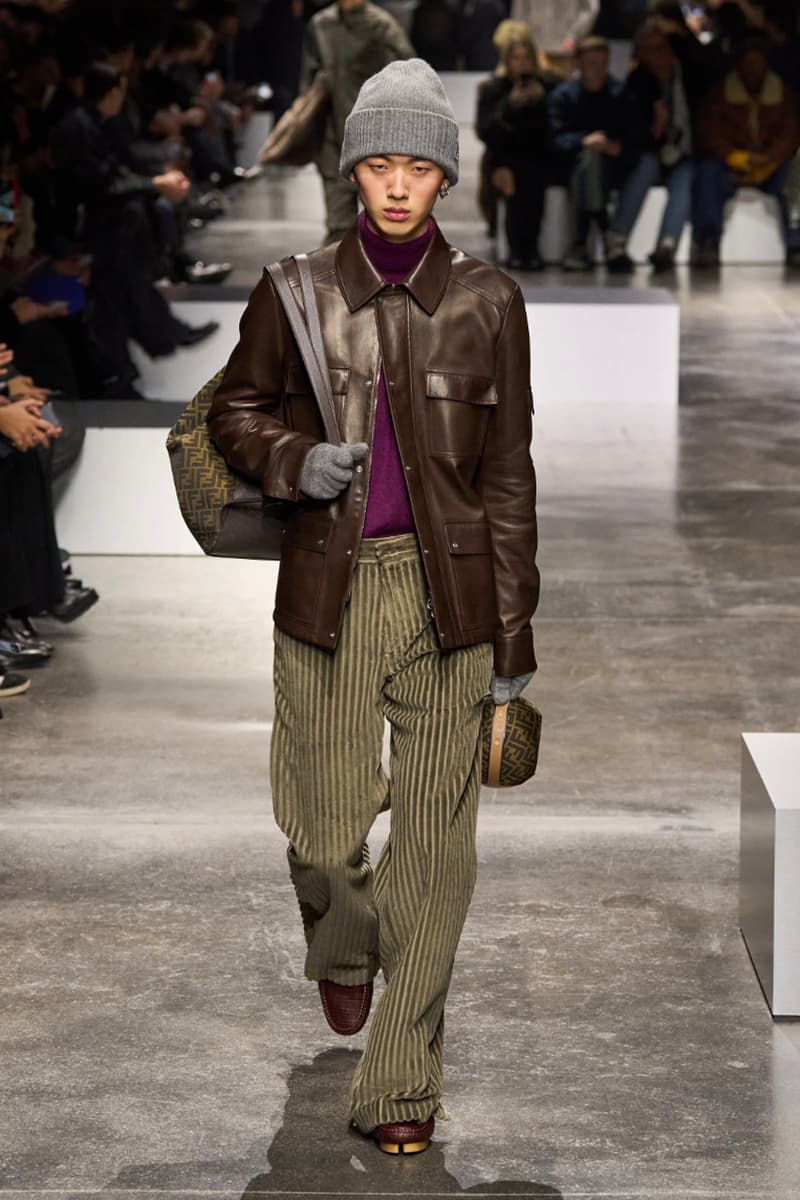 フェンディ 2024年秋冬メンズコレクション Fendi Fall/Winter 2024 Menswear Collection Milan Fashion Week Runway Images