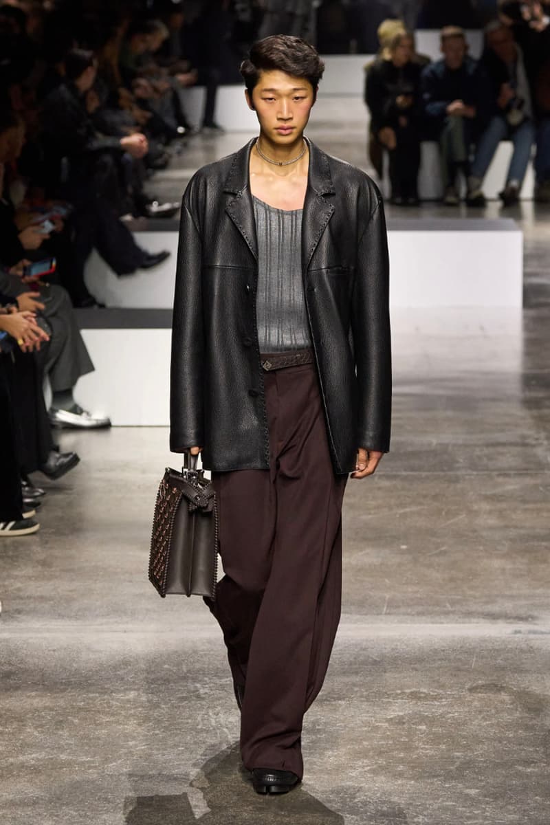 フェンディ 2024年秋冬メンズコレクション Fendi Fall/Winter 2024 Menswear Collection Milan Fashion Week Runway Images