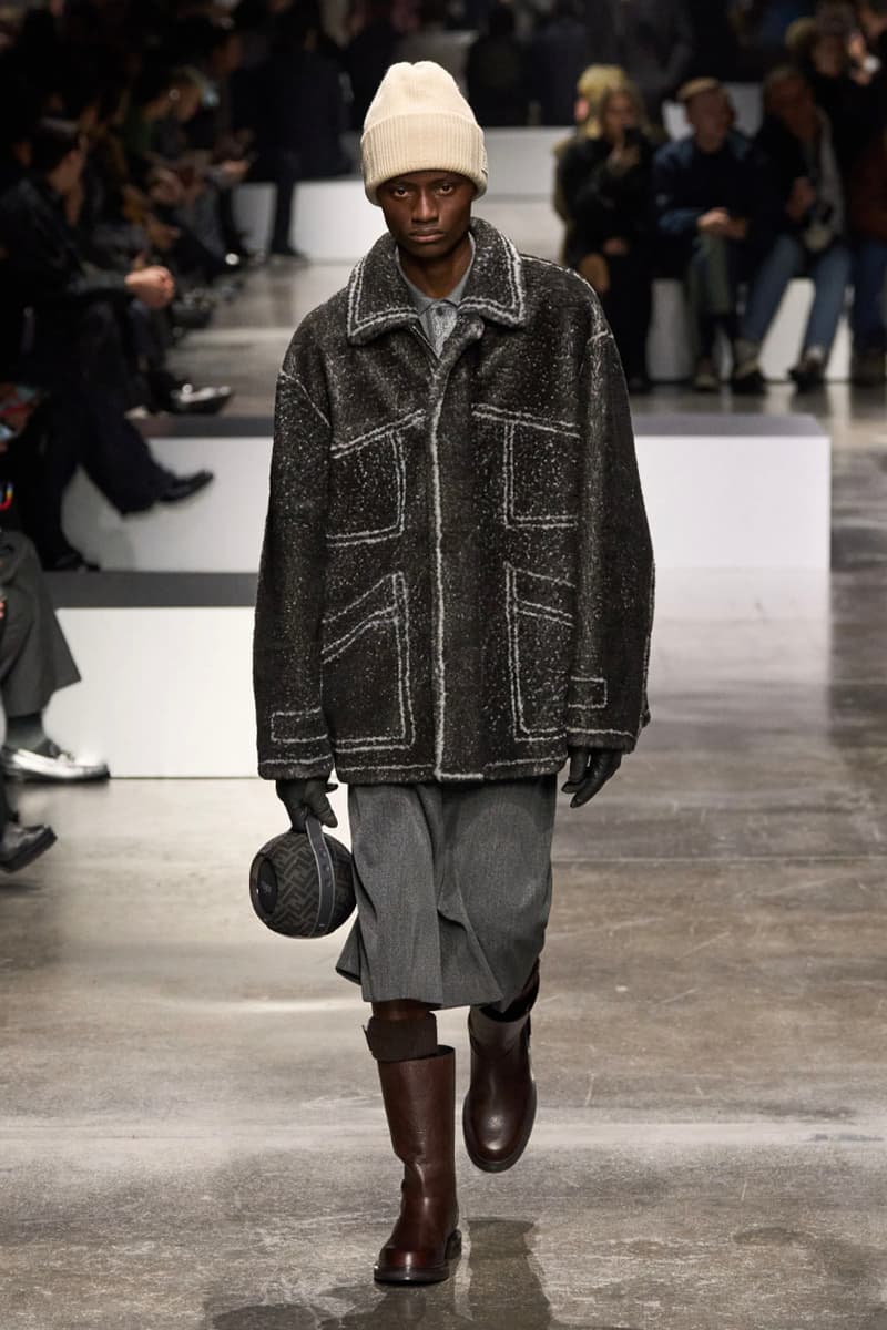 フェンディ 2024年秋冬メンズコレクション Fendi Fall/Winter 2024 Menswear Collection Milan Fashion Week Runway Images