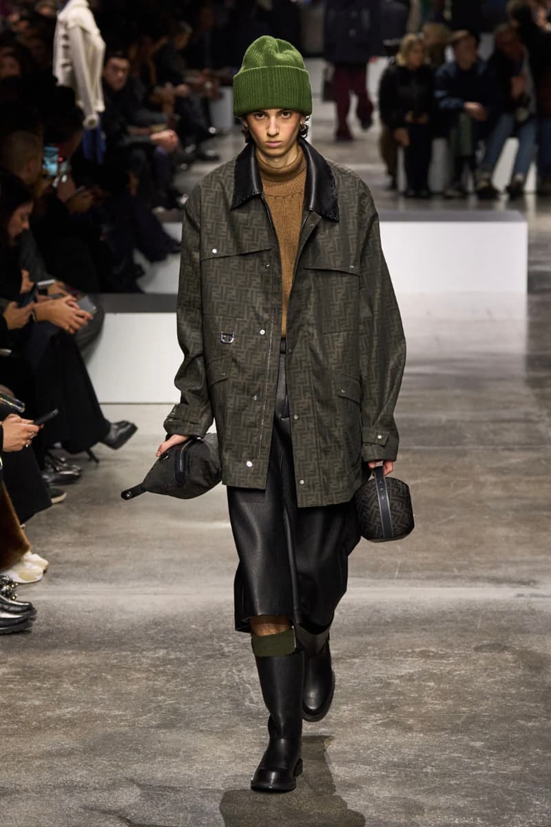 フェンディ 2024年秋冬メンズコレクション Fendi Fall/Winter 2024 Menswear Collection Milan Fashion Week Runway Images