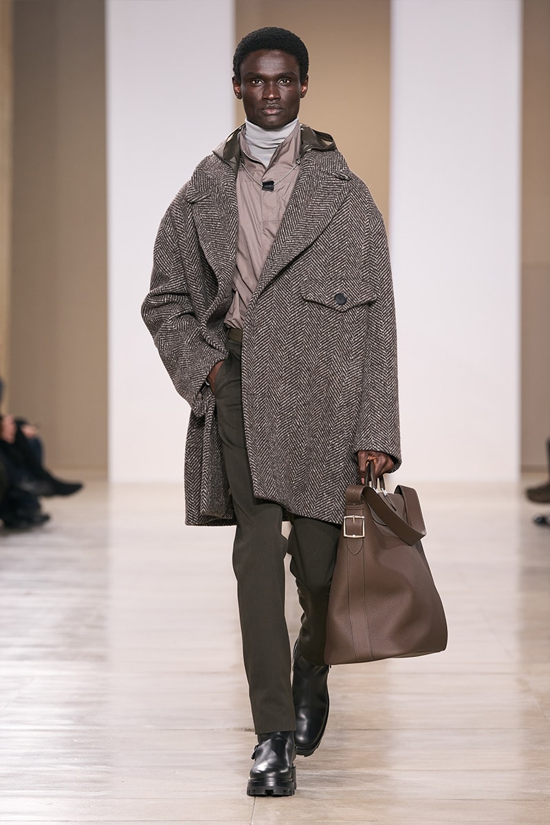 エルメス 2024年冬メンズコレクション Hermes Fall Winter 2024 Paris Fashion Week menswear runway show Véronique Nichanian quiet luxury french birkin kelly