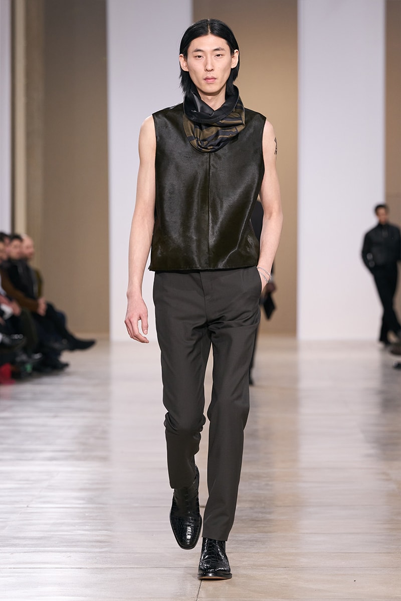 エルメス 2024年冬メンズコレクション Hermes Fall Winter 2024 Paris Fashion Week menswear runway show Véronique Nichanian quiet luxury french birkin kelly