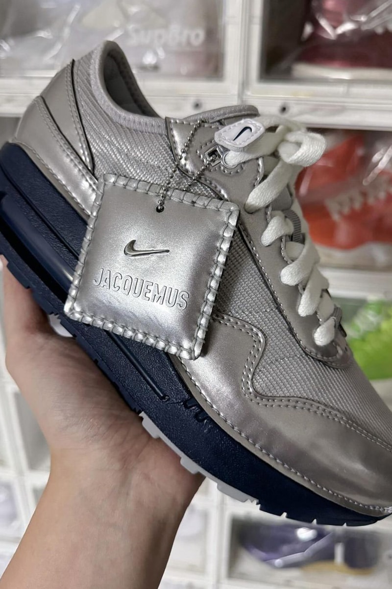 ジャックムス x ナイキの最新コラボモデル Air Max 1 '86 のビジュアルが浮上 Jacquemus x Nike Air Max 1 '86 first look news