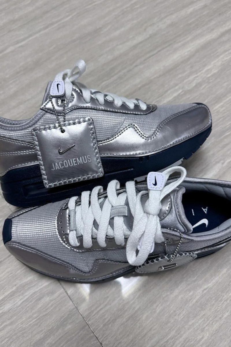 ジャックムス x ナイキの最新コラボモデル Air Max 1 '86 のビジュアルが浮上 Jacquemus x Nike Air Max 1 '86 first look news