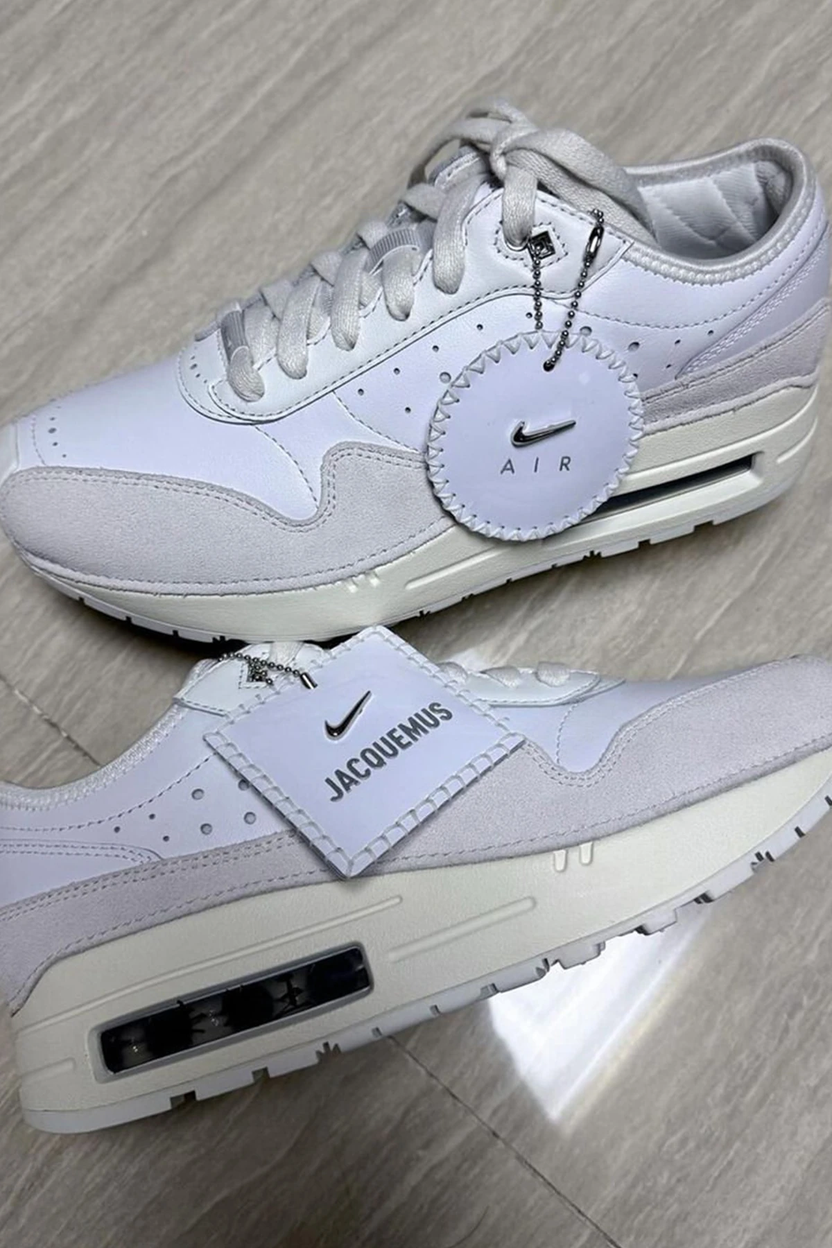 ジャックムス x ナイキの最新コラボモデル Air Max 1 '86 のビジュアルが浮上 Jacquemus x Nike Air Max 1 '86 first look news