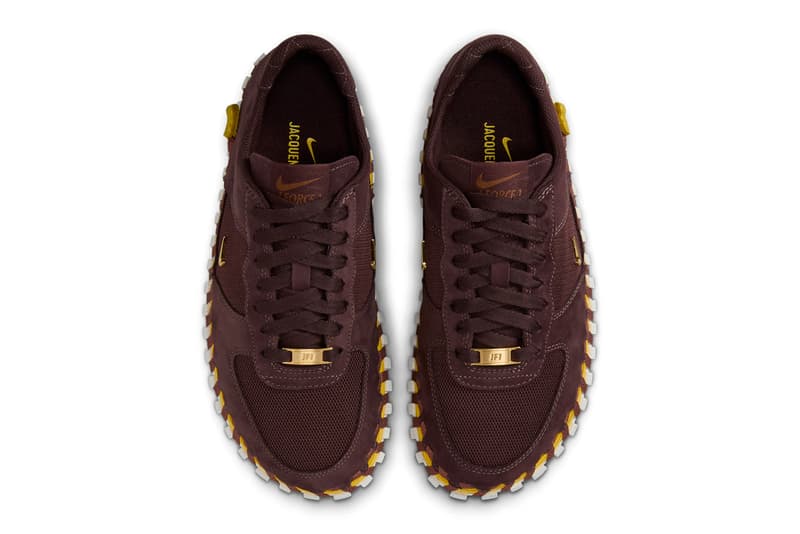 Jacquemus x Nike による J Force 1 に新色 “Earth/Metallic Gold” がスタンバイ Jacquemus Nike J Force 1 Earth DR0424-200 Release Info date store list buying guide photos price