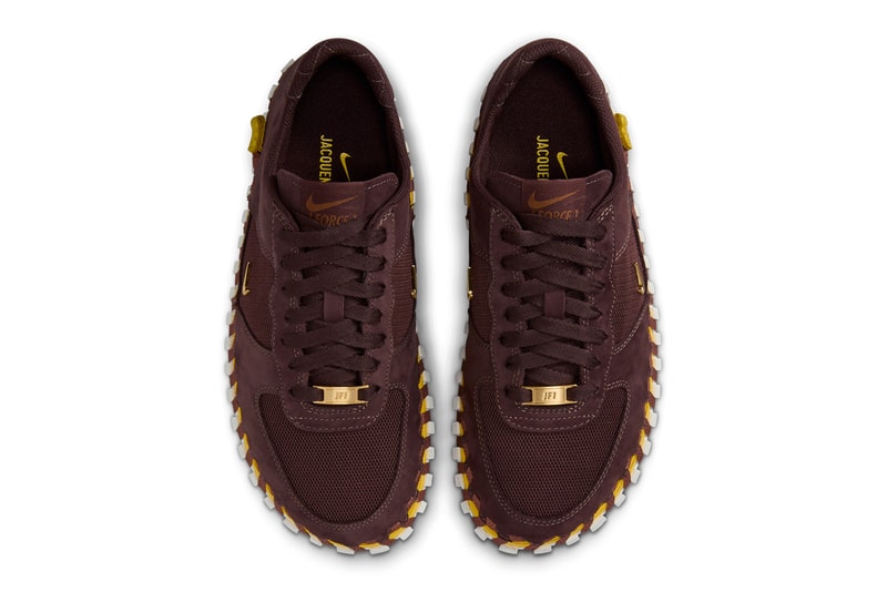 Jacquemus x Nike による J Force 1 に新色 “Earth/Metallic Gold” がスタンバイ Jacquemus Nike J Force 1 Earth DR0424-200 Release Info date store list buying guide photos price