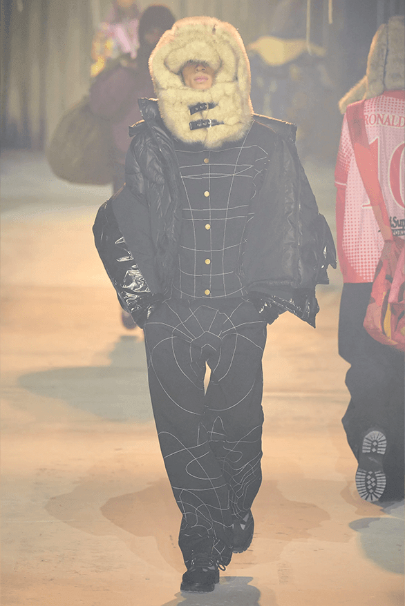 キッドスーパー 2024年秋冬コレクション Kidsuper Fall Winter 2024 Paris Fashion Week menswear runway show Colm Dillane